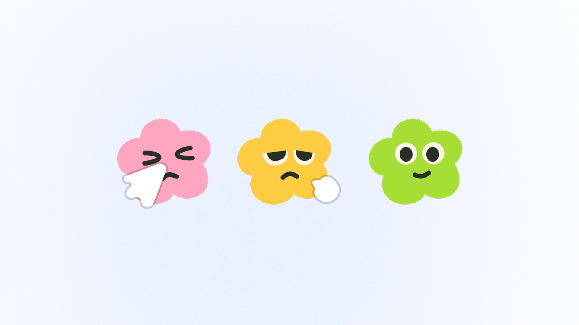 Characters Final: Refined flower characters