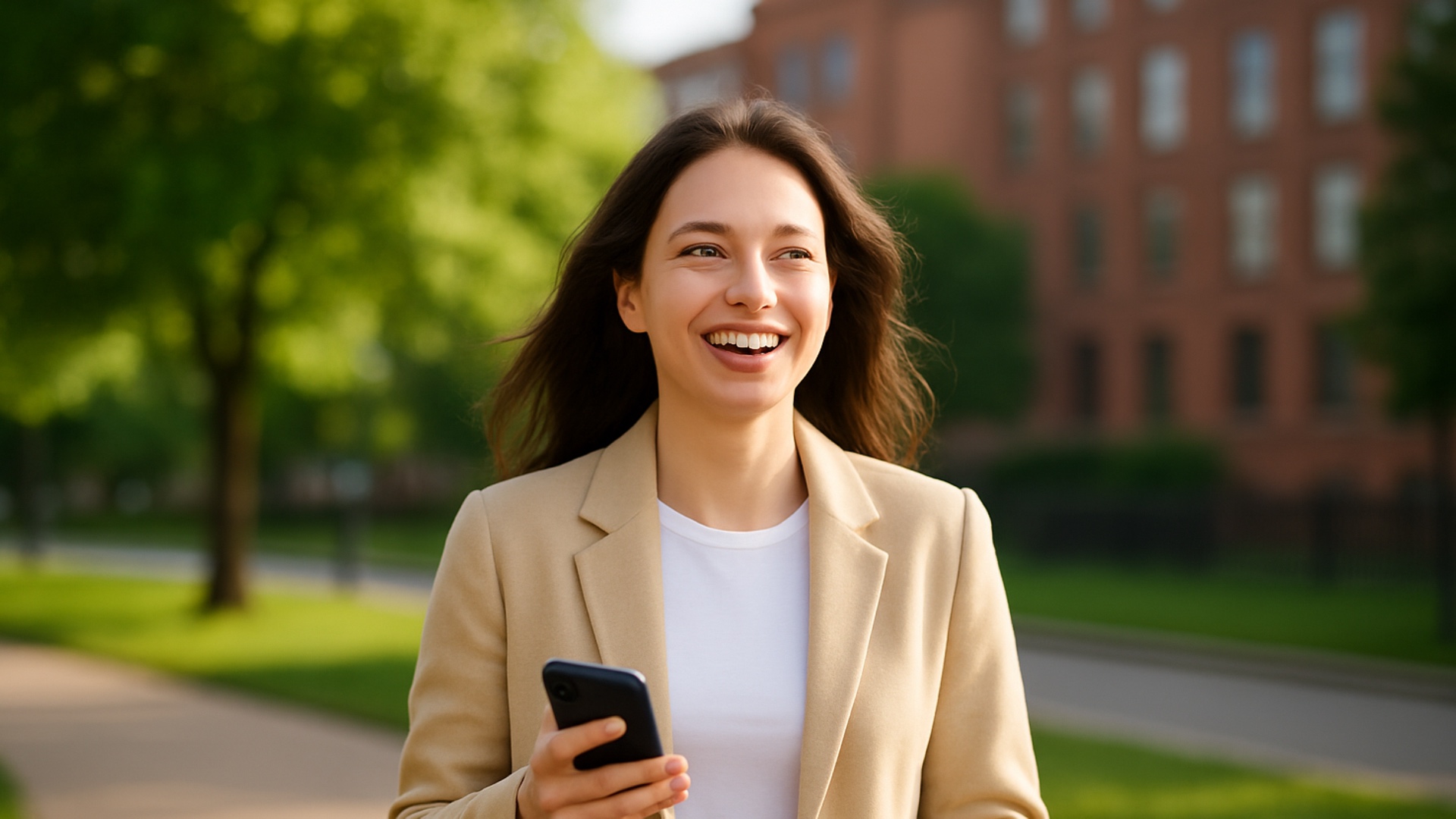 Now Maya walks freely